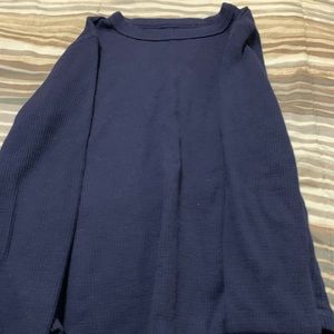 Blue long sleeves size {S&6/7}